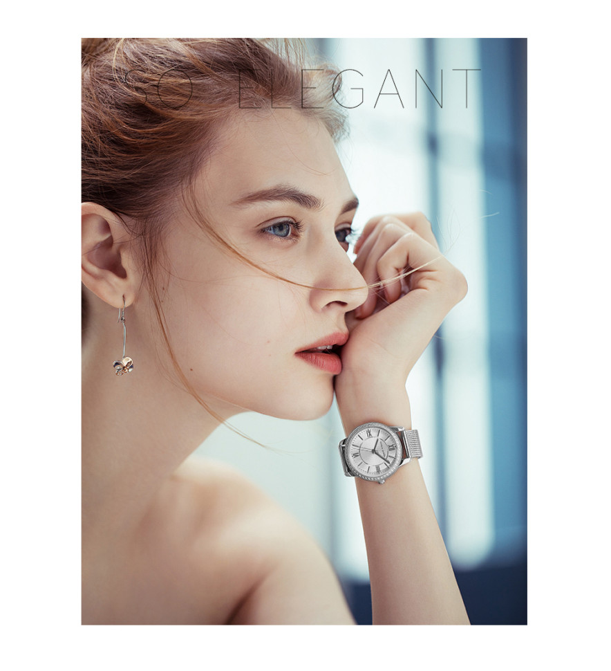 Жіночий годинник Hannah Martin silver