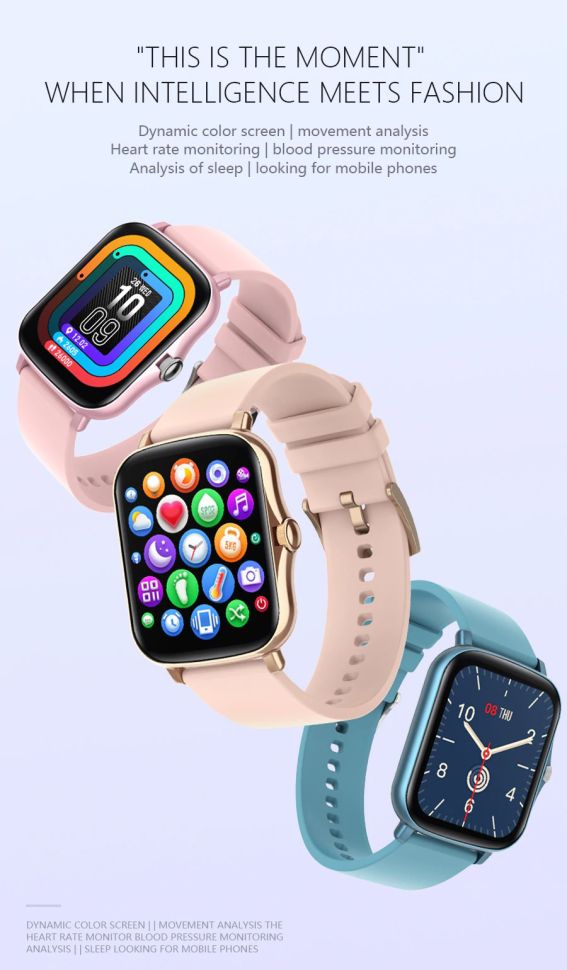 Смарт-годинник Smart Device 73 black steel