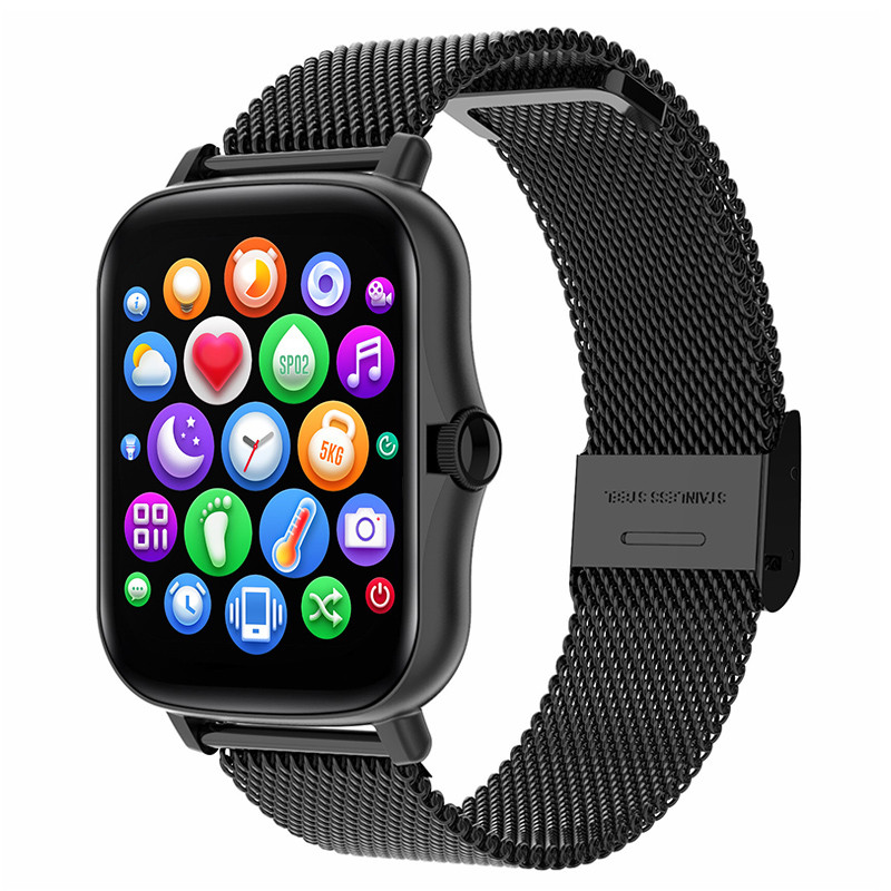 Смарт-годинник Smart Device 73 black steel
