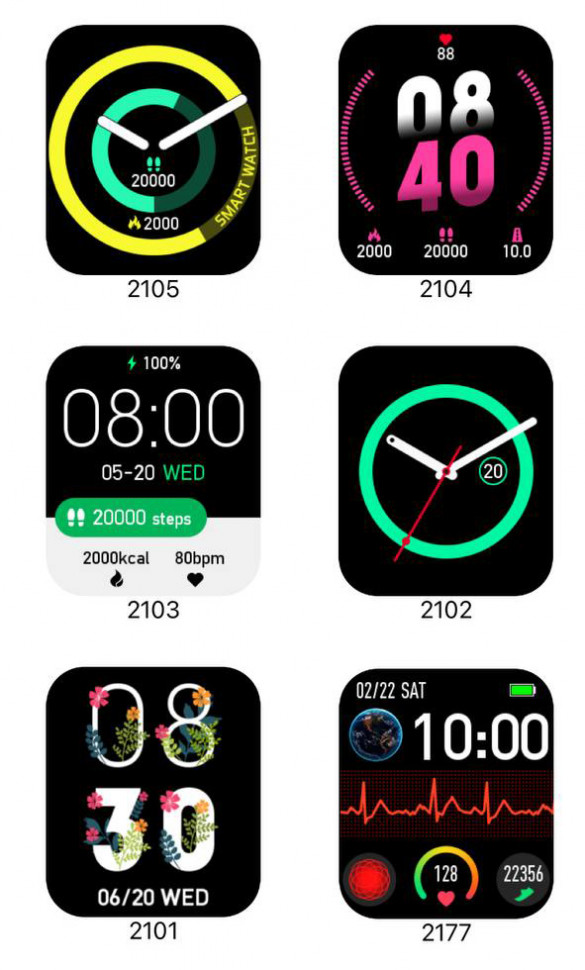 Смарт-годинник Smart Device 73 black steel