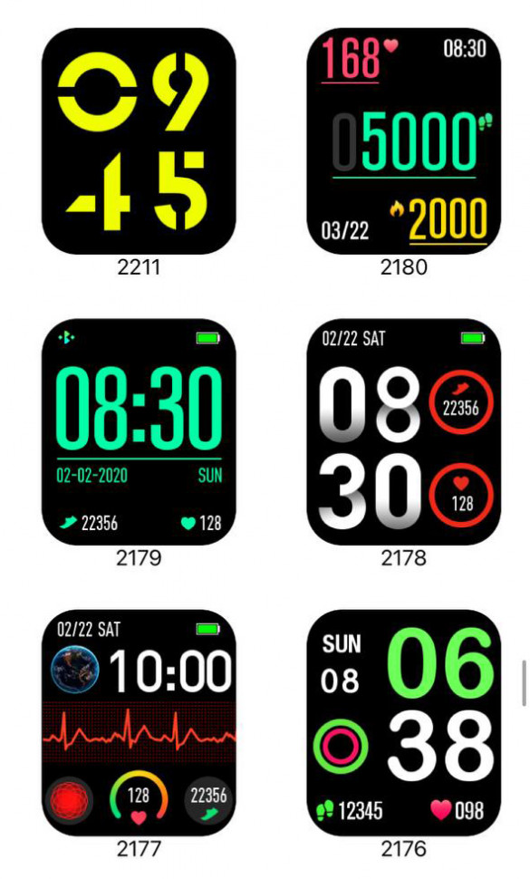 Смарт-годинник Smart Device 73 black steel