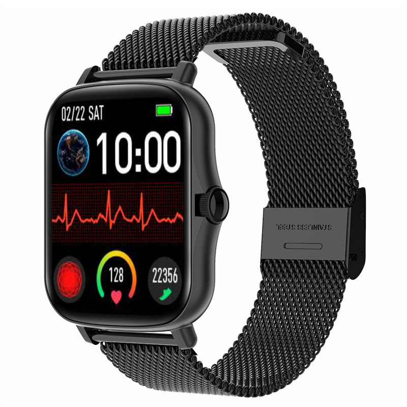 Смарт-годинник Smart Device 73 black steel