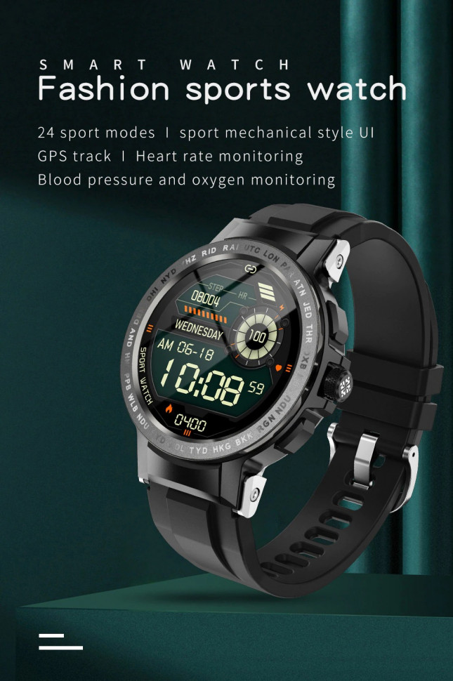 Смарт-годинник Smart Device 82 black 