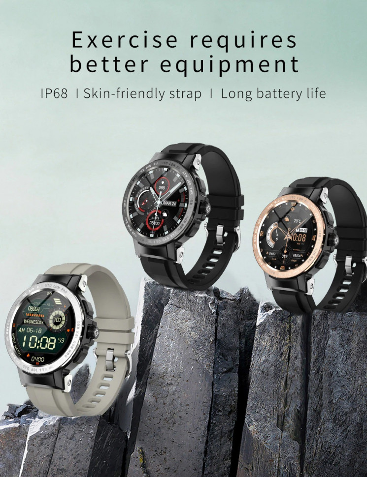 Смарт-годинник Smart Device 82 black 