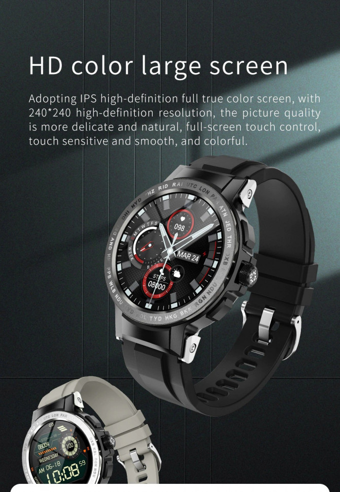 Смарт-годинник Smart Device 82 black 