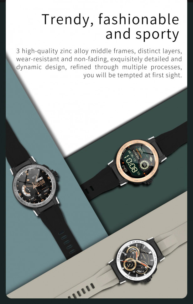 Смарт-годинник Smart Device 82 black 