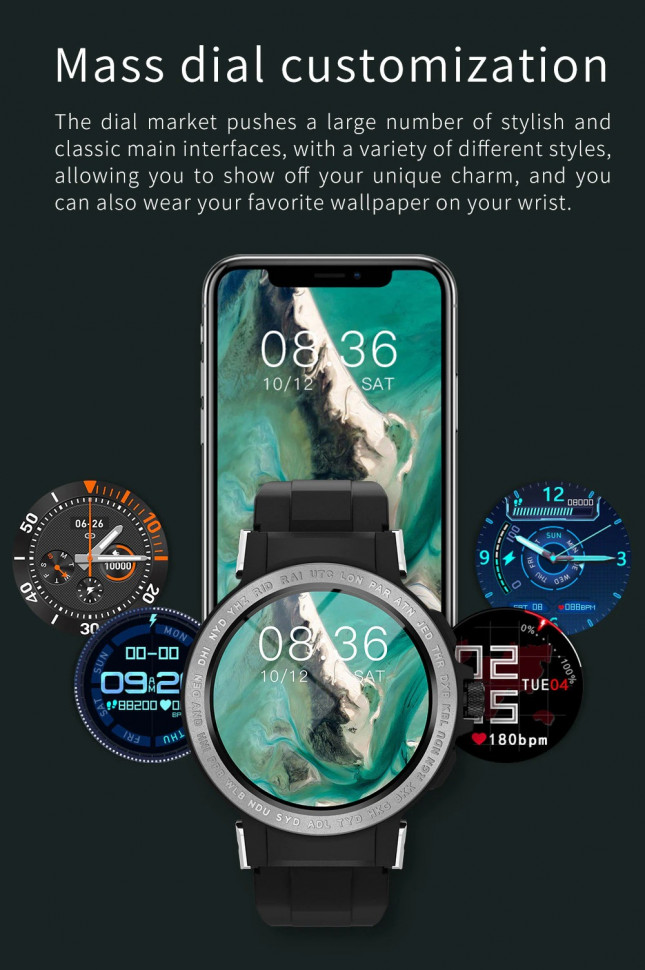 Смарт-годинник Smart Device 82 black 