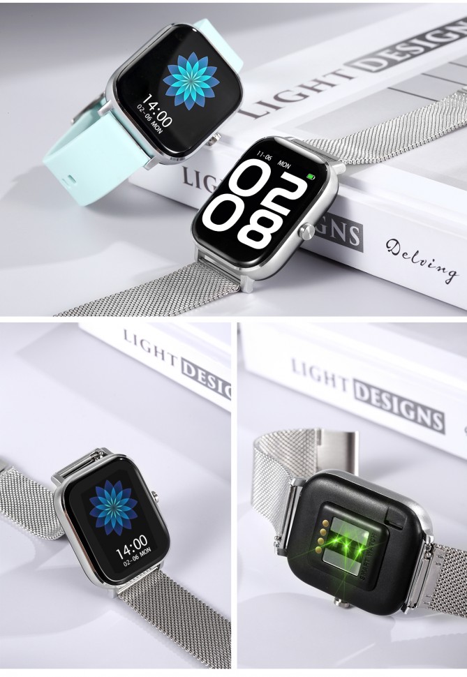 Смарт-годинник Smart Device 56 black steel