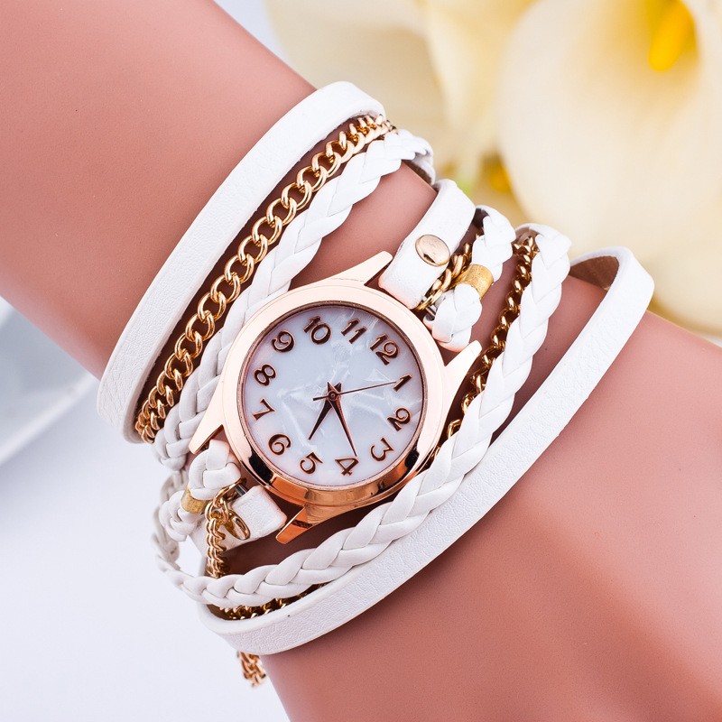 Жіночий годинник white №02182 