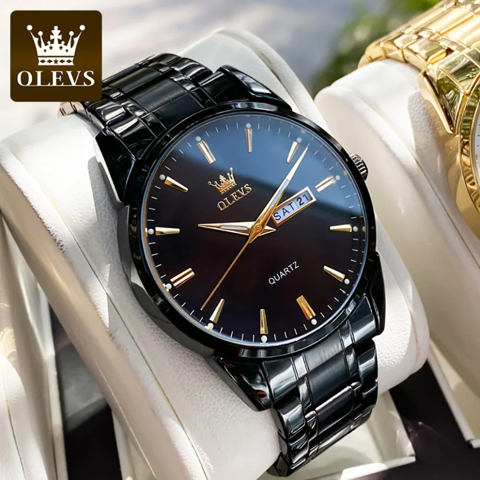Чоловічий годинник OLEVS black