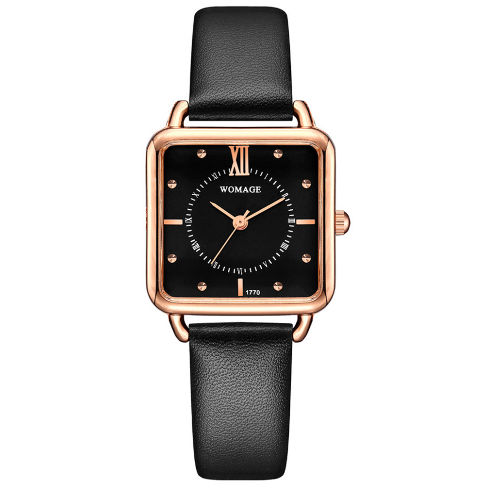 Жіночий годинник WOMAGE black  