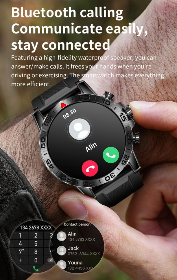 Смарт-годинник протиударний Smart Device 10 black steel