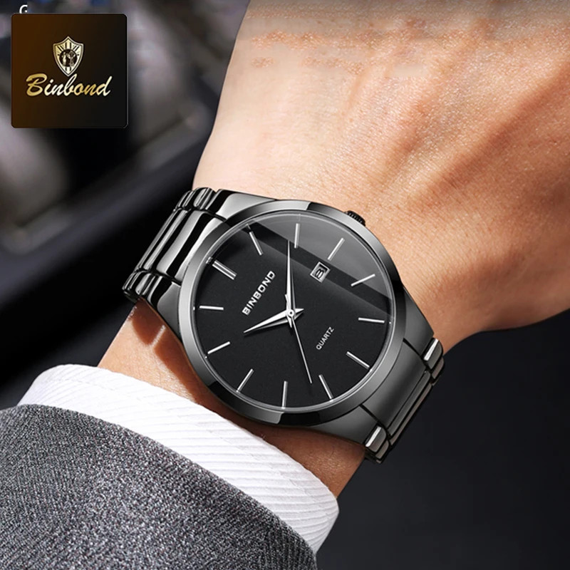 Чоловічий годинник BINBOND black