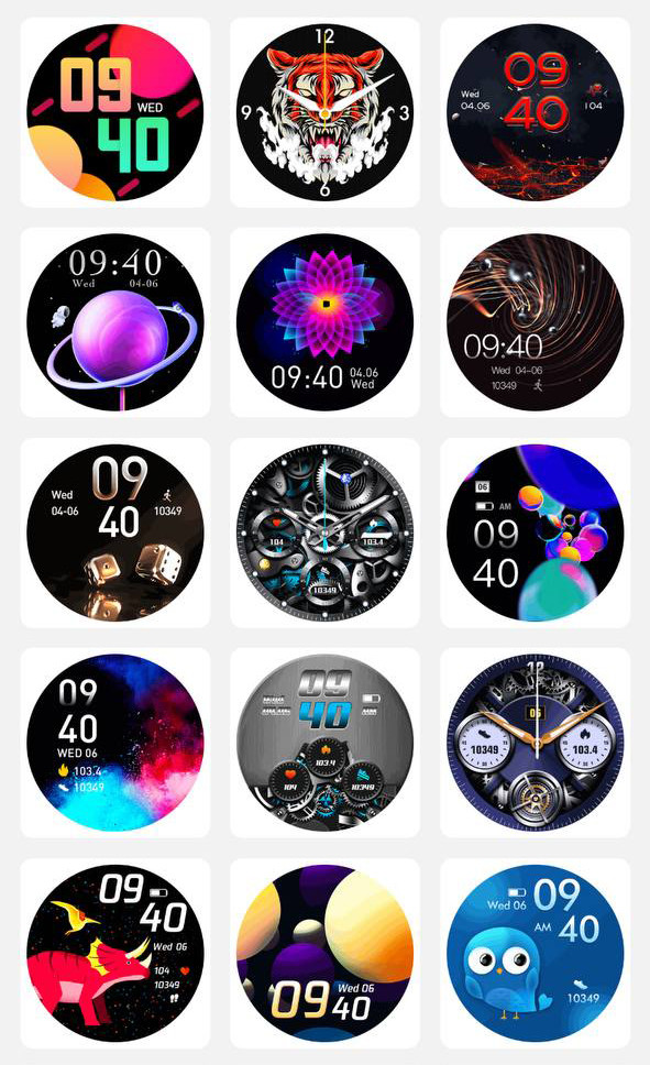 Смарт-годинник протиударний Smart Device 10 black textile