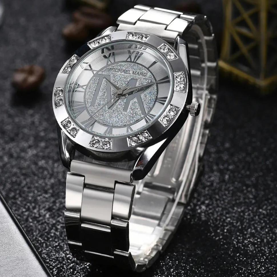 Жіночий годинник MK silver