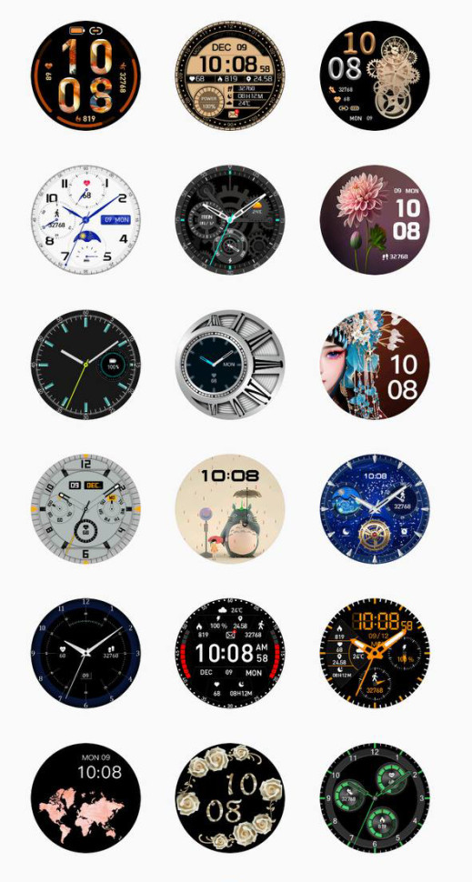 Смарт-годинник протиударний Smart Device 16 black steel