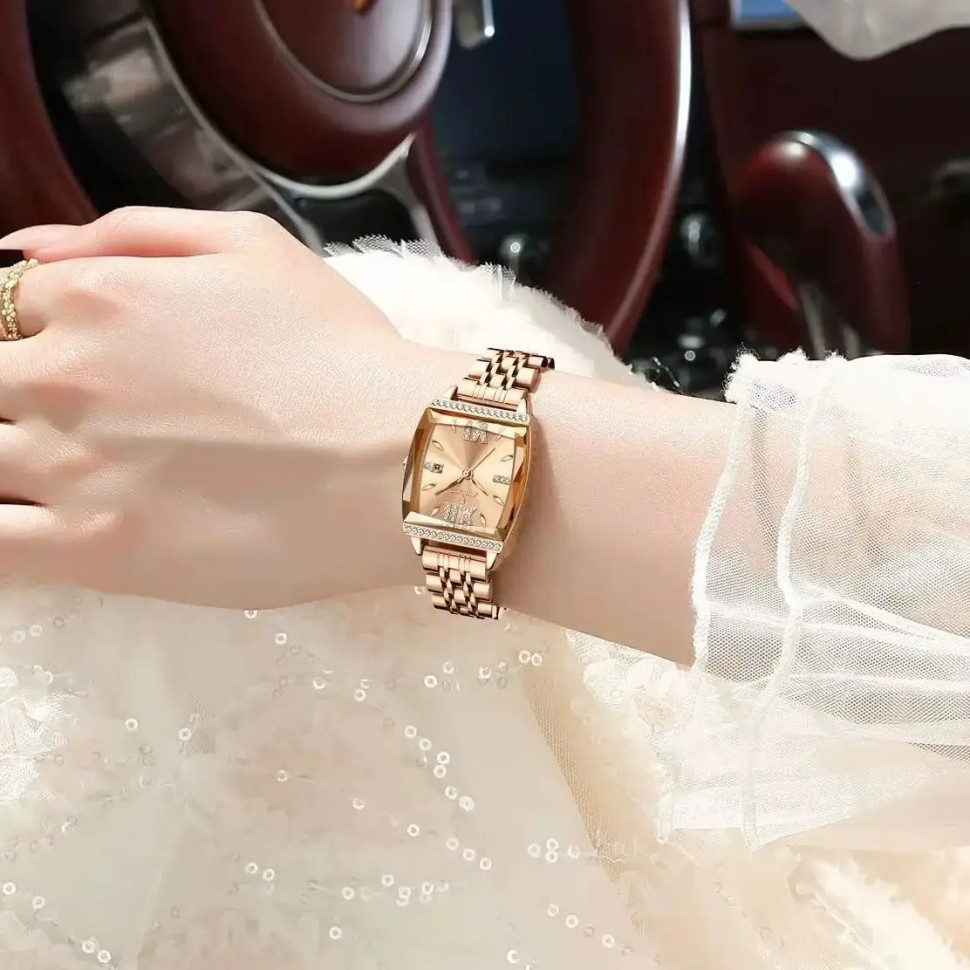 Жіночий годинник Poedagar gold+gold