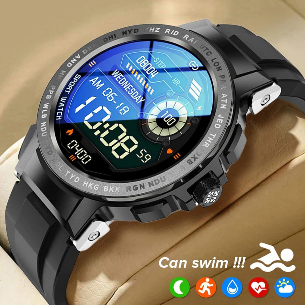 Смарт-годинник Smart Device 82 black+gold