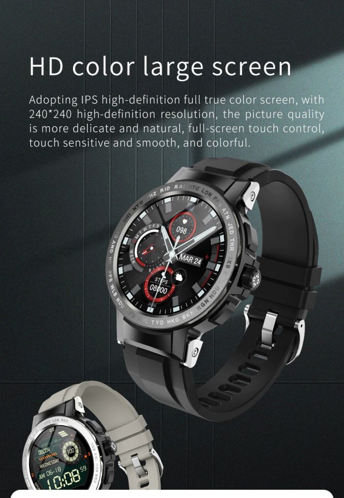 Смарт-годинник Smart Device 82 black+gold