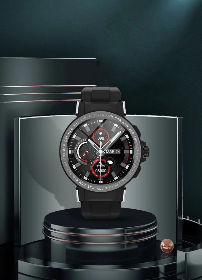 Смарт-годинник Smart Device 82 black+gold