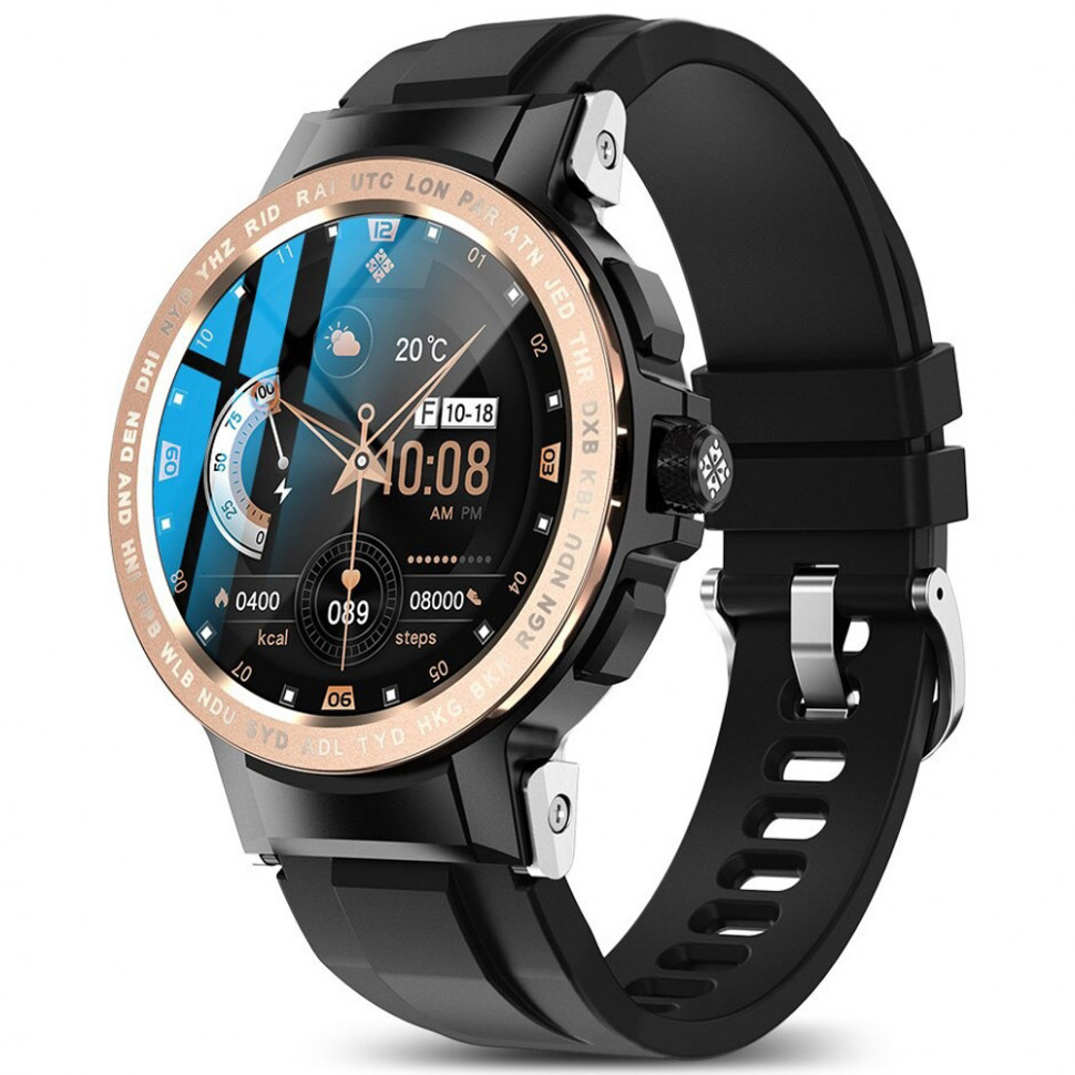 Смарт-годинник Smart Device 82 black+gold
