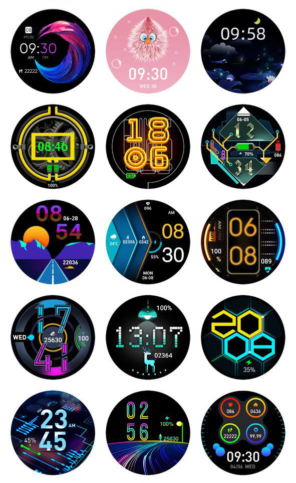 Смарт-годинник Smart Device 82 black+gold