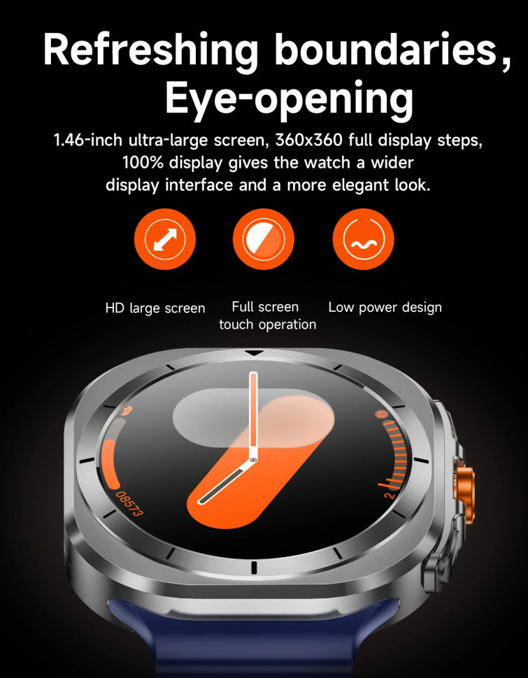Смарт-годинник протиударний Smart Device 26 black