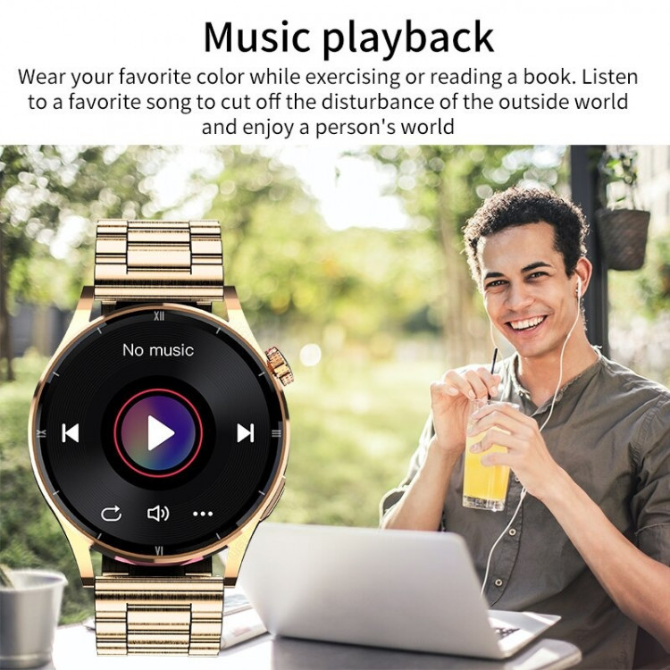 Смарт-годинник Smart Device 94 gold steel 