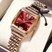Жіночий годинник Poedagar gold+red