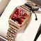Жіночий годинник Poedagar gold+red