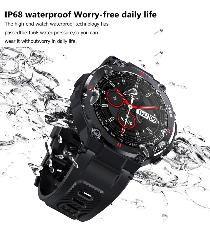 Смарт-годинник протиударний Smart Device 83 gray