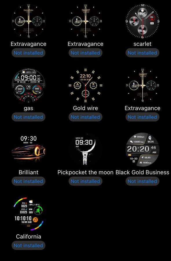 Смарт-годинник Smart Device 71 black steel