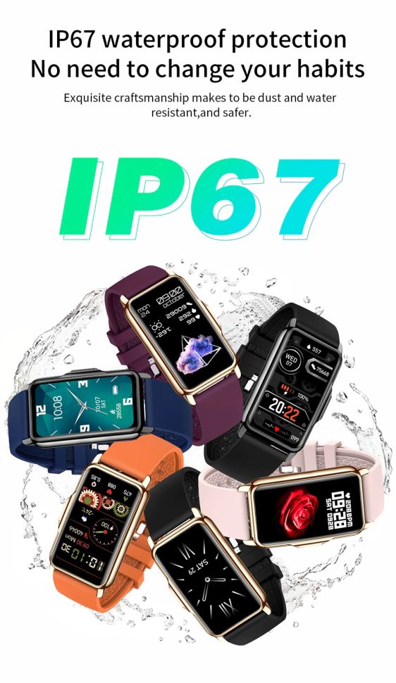 Смарт-годинник Smart Device 109 gold+black