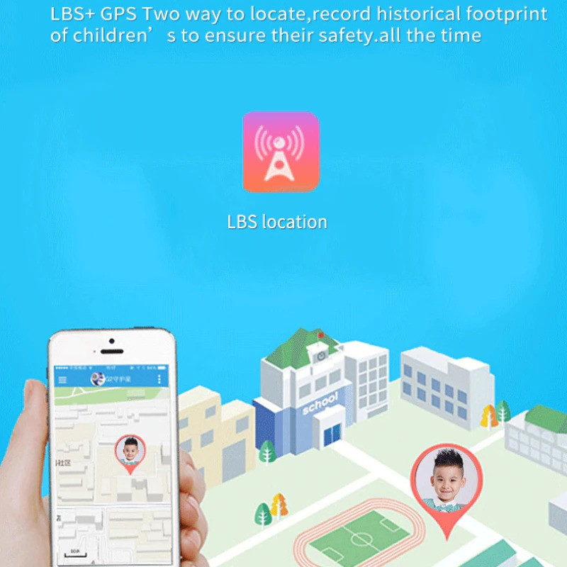 Дитячий смарт-годинник з GPS 4 rose 
