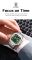 Чоловічий годинник Poedagar silver+green