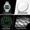 Чоловічий годинник Poedagar silver+green