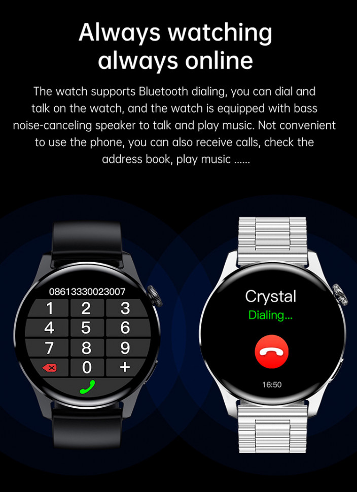 Смарт-годинник Smart Device 85 black silicon
