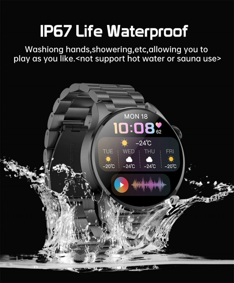 Смарт-годинник Smart Device 85 black silicon