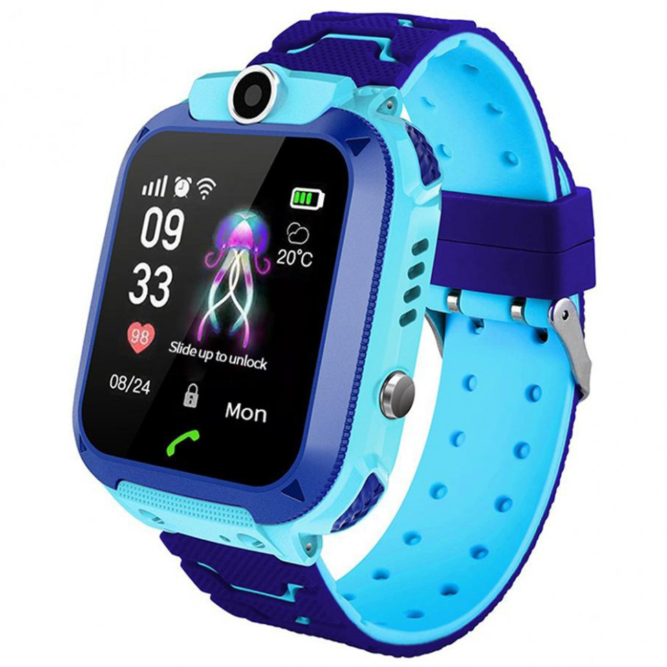 Дитячий смарт-годинник з GPS 4 blue