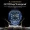 Чоловічий годинник Poedagar blue 