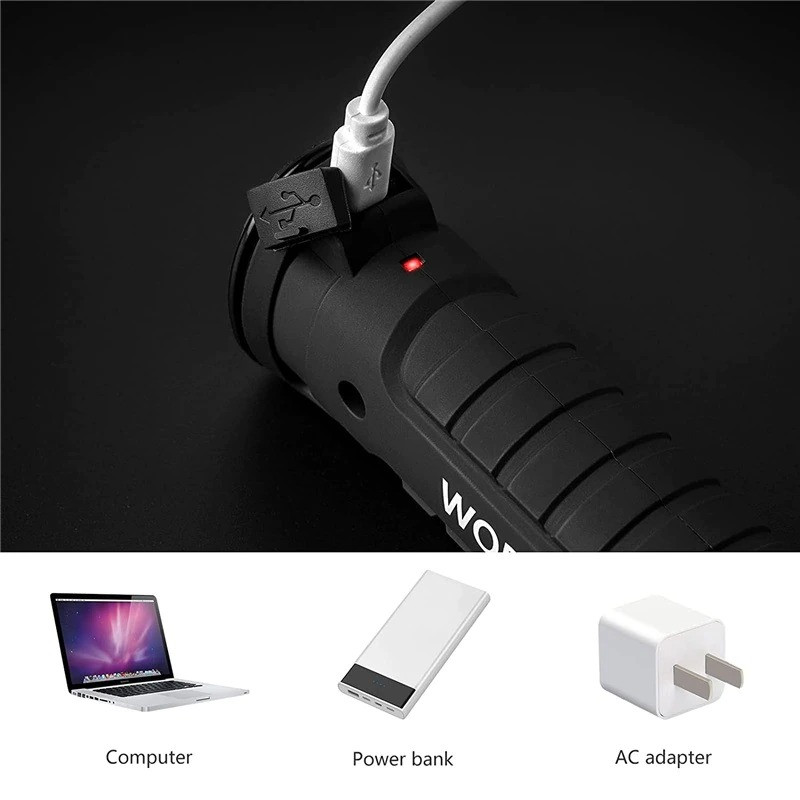 Портативна LED лампа-ліхтар USB Worklight 2000 mAh, 250 Lm