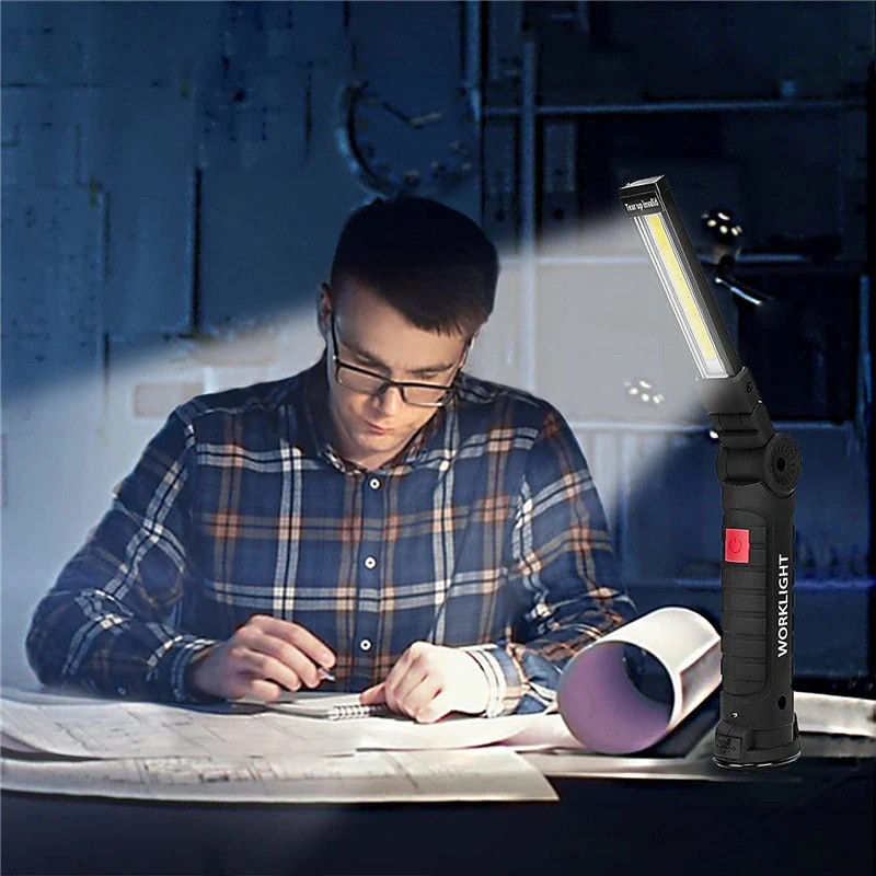 Портативна LED лампа-ліхтар USB Worklight 2000 mAh, 250 Lm