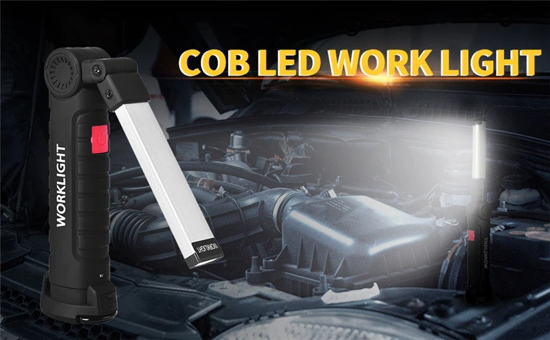 Портативна LED лампа-ліхтар USB Worklight 2000 mAh, 250 Lm