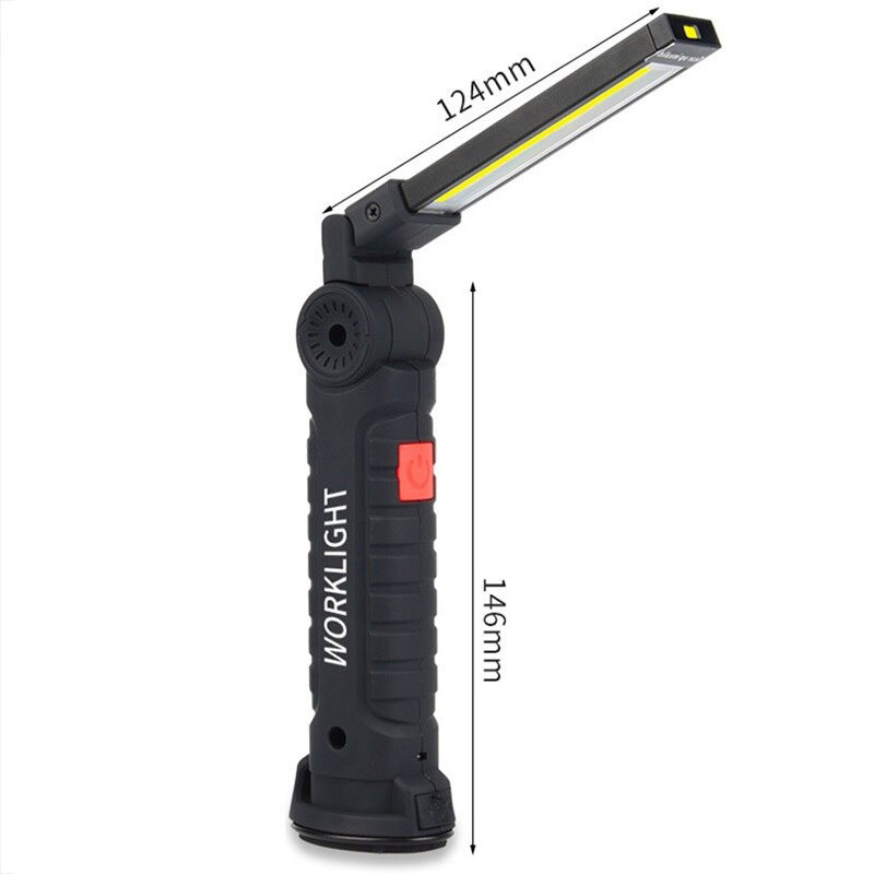 Портативна LED лампа-ліхтар USB Worklight 2000 mAh, 250 Lm