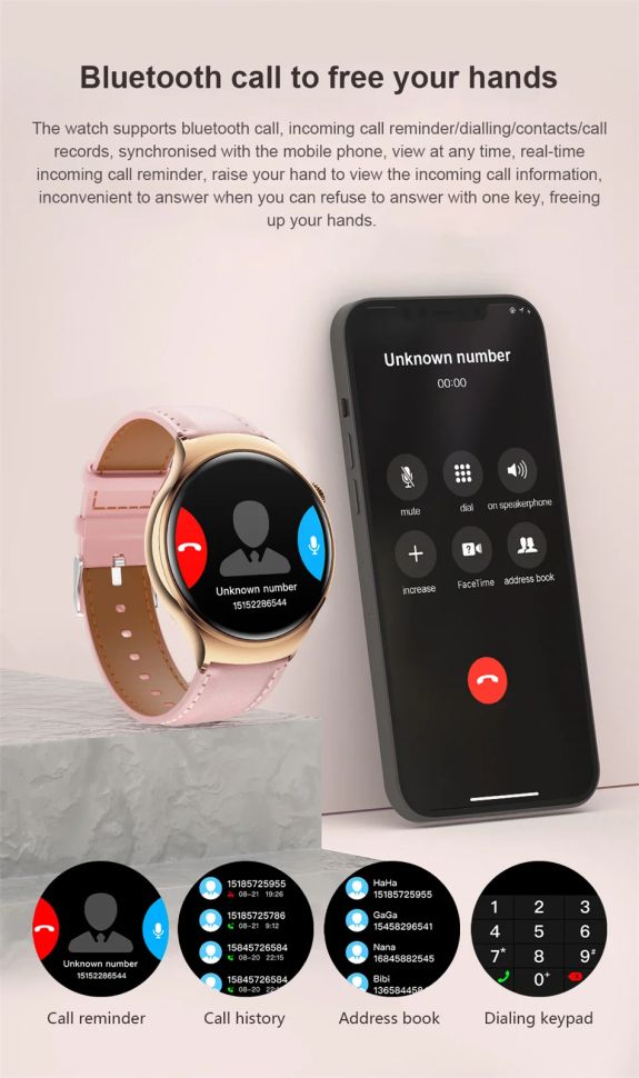 Смарт-годинник Women's Smart Device 12 silver steel 