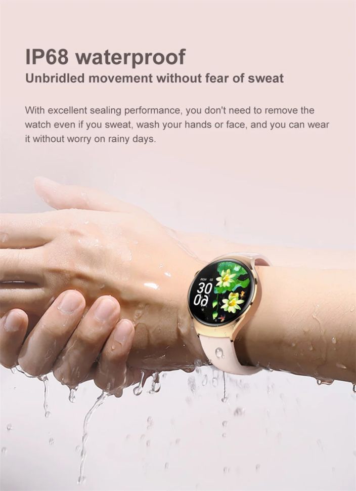 Смарт-годинник Women's Smart Device 12 silver steel 