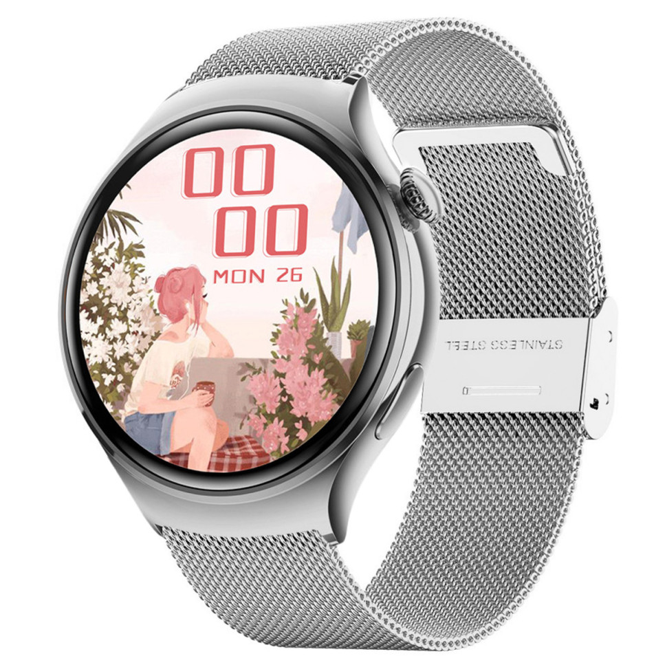 Смарт-годинник Women's Smart Device 12 silver steel 