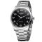 Чоловічий годинник механічний WINNER silver+black 