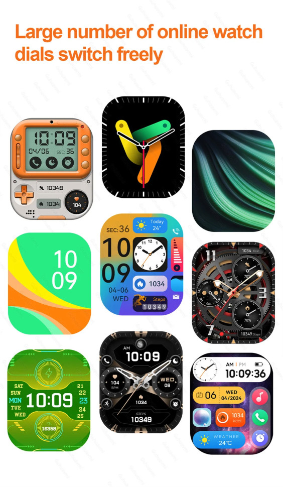 Смарт-годинник Smart Device 27 black steel