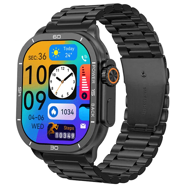 Смарт-годинник Smart Device 27 black steel